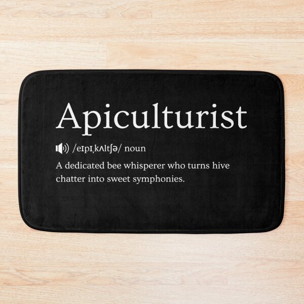 Item preview, Apiculturist Funny Definition: Gift for Coworker, Friend or Special Someone | Beekeeper's Buzzworthy Banter designed and sold by BrooklynRhodes.