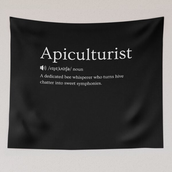 Item preview, Apiculturist Funny Definition: Gift for Coworker, Friend or Special Someone | Beekeeper's Buzzworthy Banter designed and sold by BrooklynRhodes.