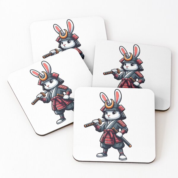 Item preview, samurai rabbit designed and sold by ebialonestar.