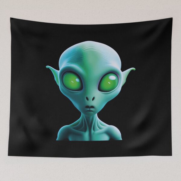 Item preview, cute alien designed and sold by mag-graphic.
