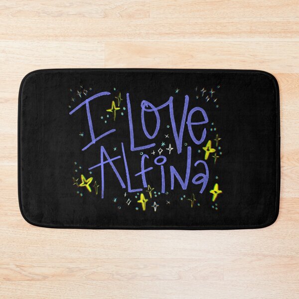 Item preview, I LOVE ALFINA NAME PURPLE designed and sold by GIVENGRACE.ART.