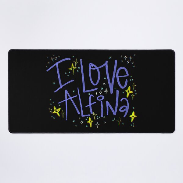 Item preview, I LOVE ALFINA NAME PURPLE designed and sold by GIVENGRACE.ART.