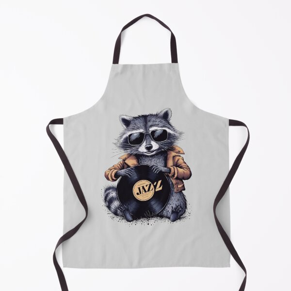 Item preview, A raccoon with vinyl designed and sold by Tajdi.