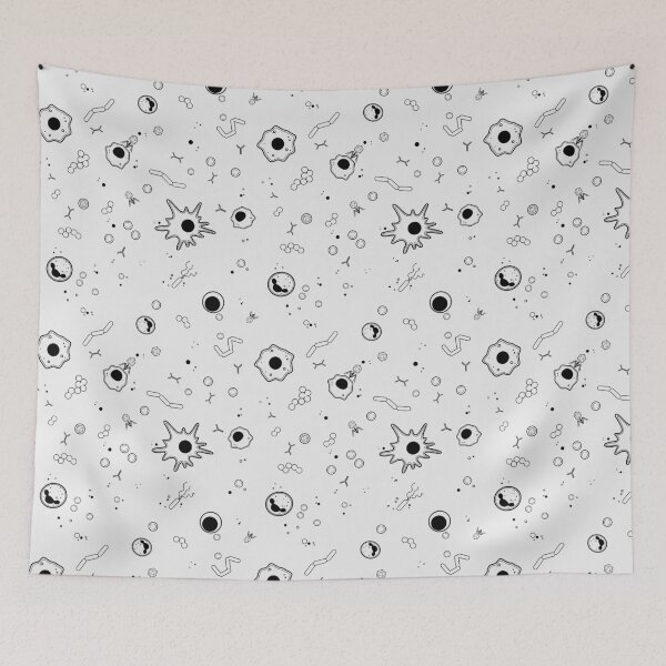 Item preview, Microbiology and Immunology Design (Off White) designed and sold by Henley-Hanford.