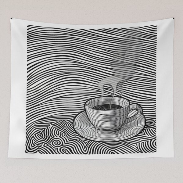 Item preview, Steaming Cup Illusion designed and sold by PurpleMoss.