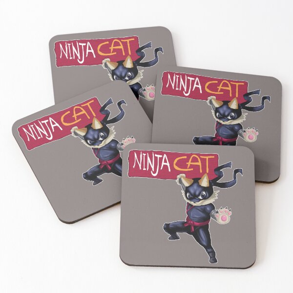 Item preview, NINJA CAT v2 designed and sold by DroidMonkey.