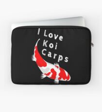 I love koi carps Laptop Sleeve