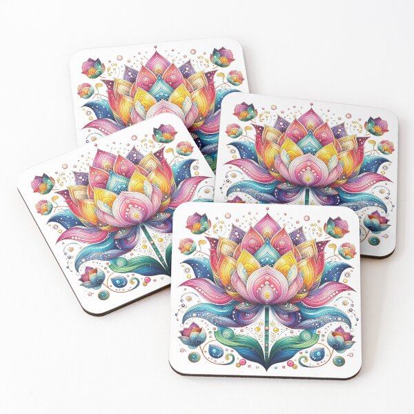 Item preview, Rainbow Lotus designed and sold by HarmonyandSage.