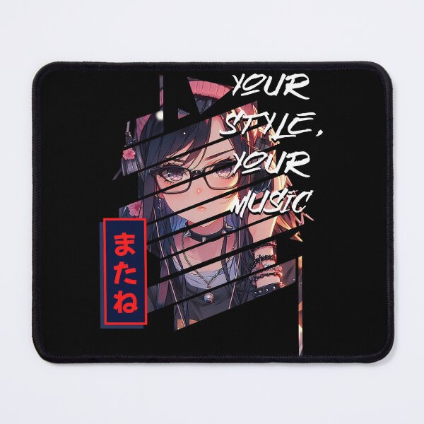 Item preview, YOUR STYLE, YOUR MUSIC WAIFU VERSION designed and sold by Animetal-Shop.