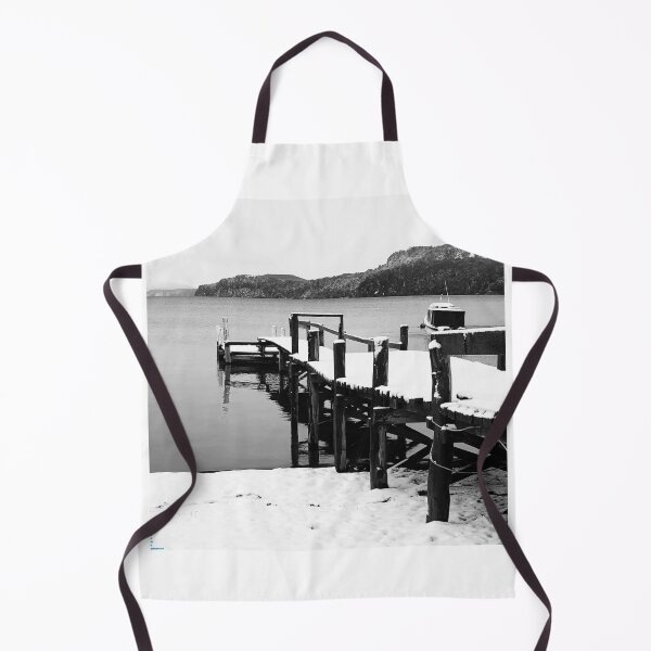 Item preview, Pier on a snowy day designed and sold by ianms-photo-art.