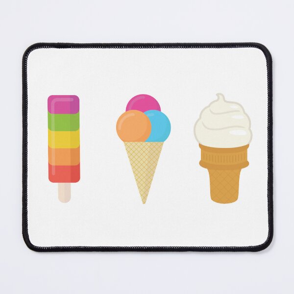 Item preview, Yummy Delicious Colorful Ice Creams designed and sold by Sargatal.