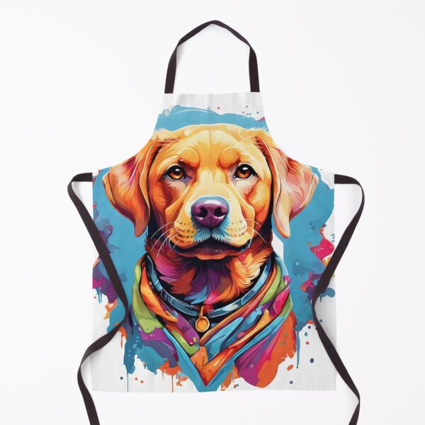 Item preview, Adorable Cheerful Golden Retriever - Colorful Dog Bandana designed and sold by BNCH44.