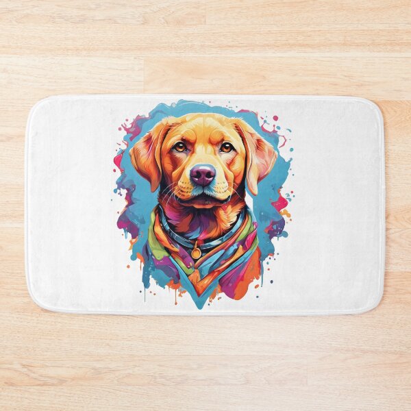 Item preview, Adorable Cheerful Golden Retriever - Colorful Dog Bandana designed and sold by BNCH44.