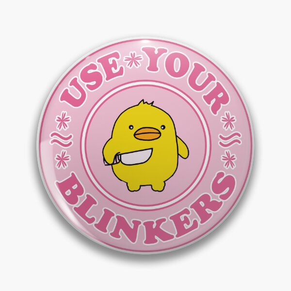 Item preview, Use Your Blinkers Funny Cute Bumper Meme designed and sold by fanky-bumper.