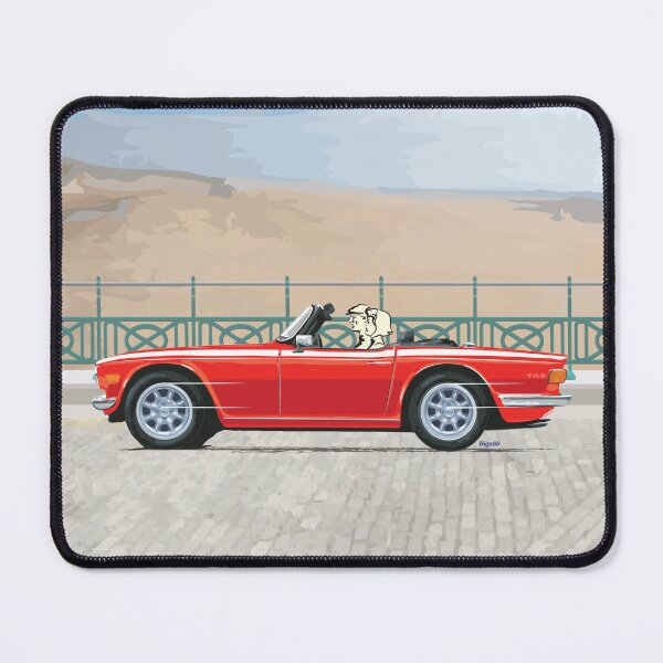 Item preview, Signal Red, TR6 with optional wheels designed and sold by Bigs66.