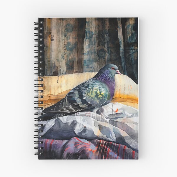 Item preview, Dove pigeon bird portrait watercolor art #bird designed and sold by JBJart.