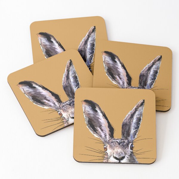 Item preview, Hop On Up - Hare Digital Drawing Art designed and sold by bunchofroses.