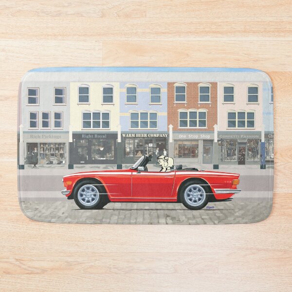 Item preview, Signal Red, TR6 with optional wheels designed and sold by Bigs66.