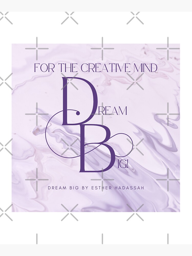 Thumbnail 5 of 5, Tote Bag, DreamBig! by E. H.: For the Creative Mind designed and sold by DesignsbyEH.