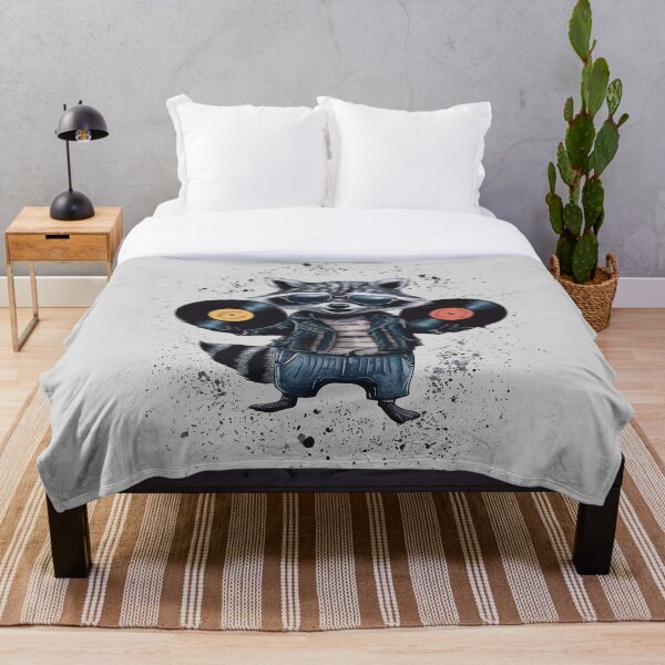 Item preview, A raccoon with vinyl designed and sold by Tajdi.