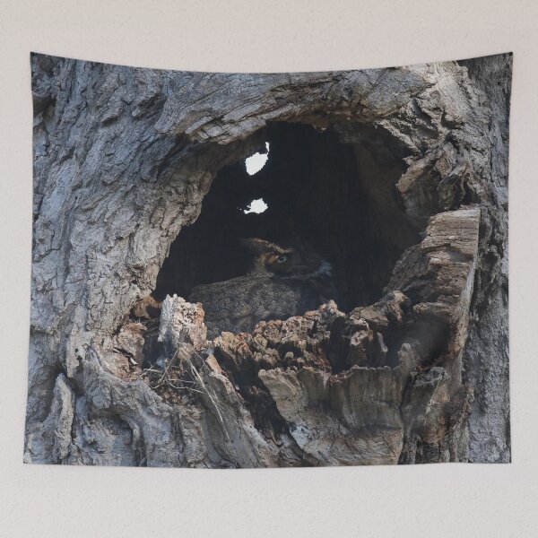Item preview, Great horned mom designed and sold by locustgirl.