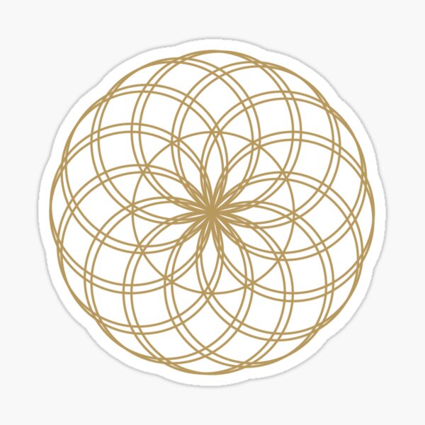 Item preview, Lotus of Life Sacred Geometry designed and sold by Mystic Kona.