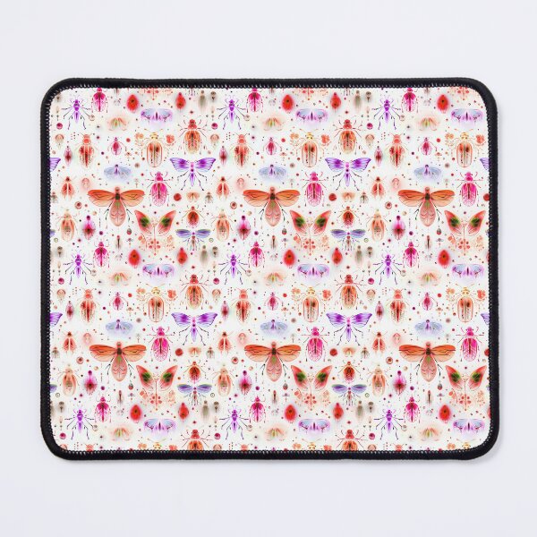 Item preview, Insects on white designed and sold by Alessandro Remo Mazzoni Remotextiles.