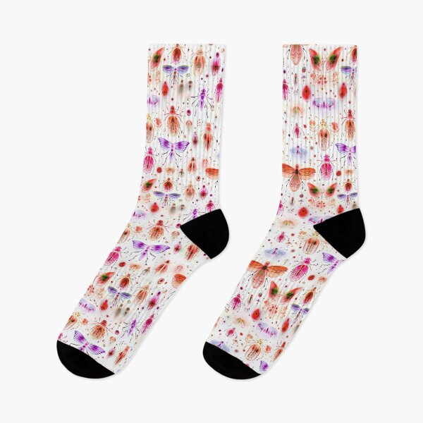 Item preview,  Insects on white designed and sold by Alessandro Remo Mazzoni Remotextiles.