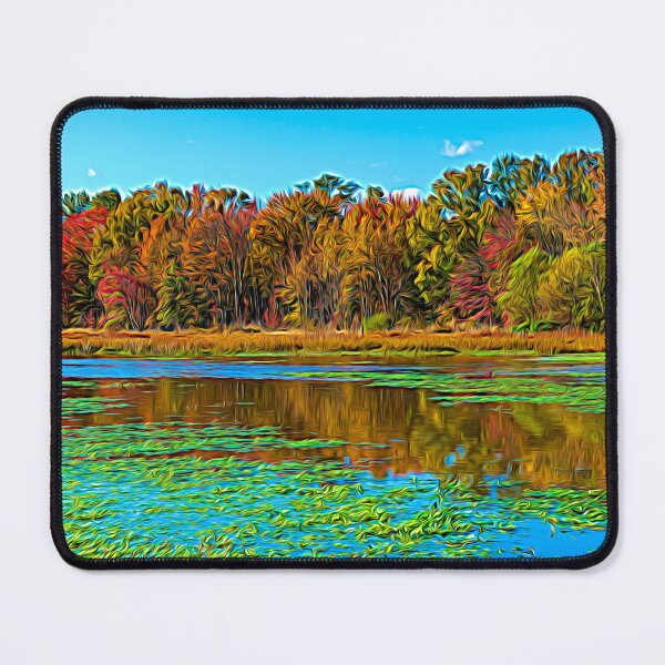 Item preview, Brilliant Autumn Reflected in Still Water designed and sold by LizAlbroPhotos.