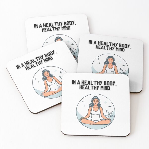 Item preview, IN A HEALTHY BODY, HEALTHY MIND designed and sold by brightsoul855.