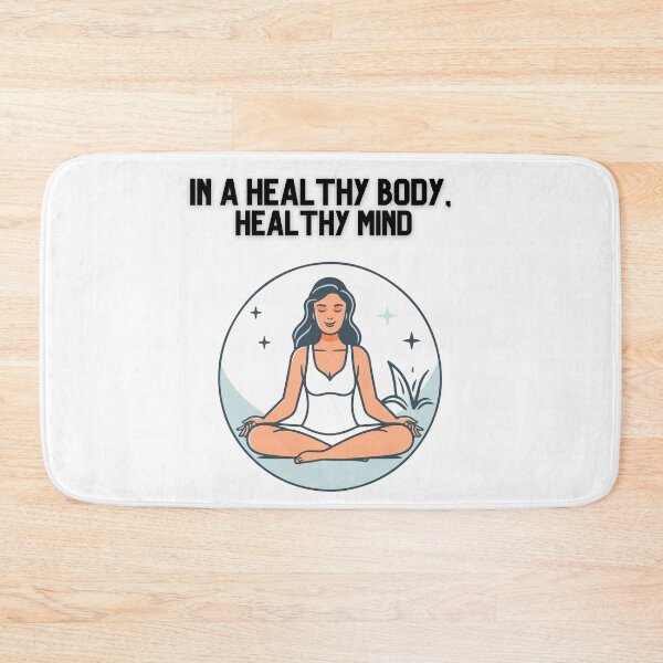 Item preview, IN A HEALTHY BODY, HEALTHY MIND designed and sold by brightsoul855.