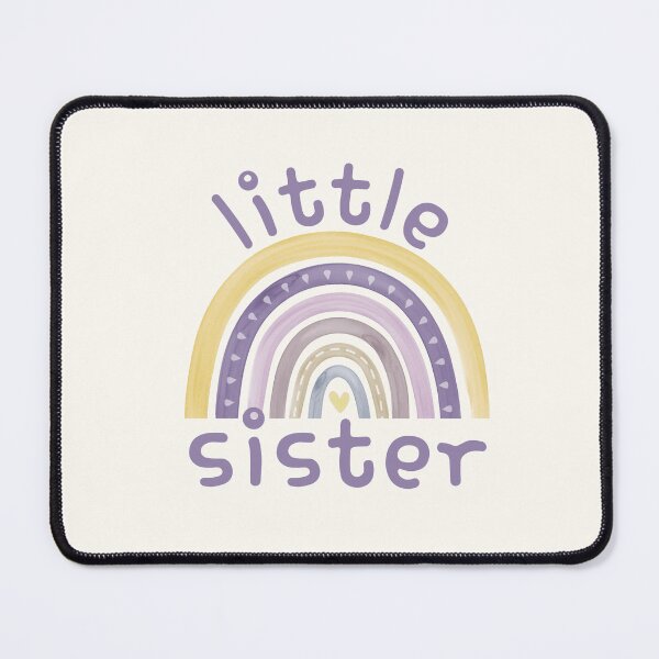 Item preview, Little Sister - Cute Rainbow - Heart - Cute Gifts for Lil Sis designed and sold by patternjp.