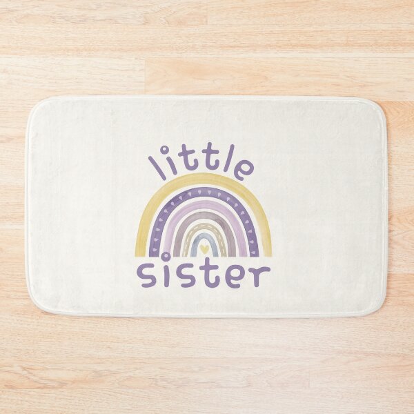 Item preview, Little Sister - Cute Rainbow - Heart - Cute Gifts for Lil Sis designed and sold by patternjp.