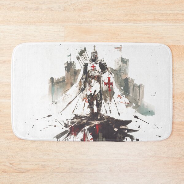 Item preview, Crusader Knight Amidst Battle - Dramatic Medieval designed and sold by Odd World.