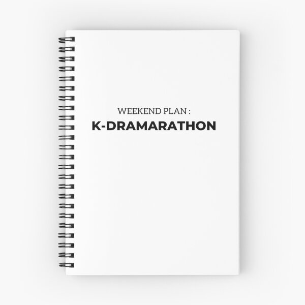 Item preview, Weekend Plan: K-Dramarathon designed and sold by KS-Tees.