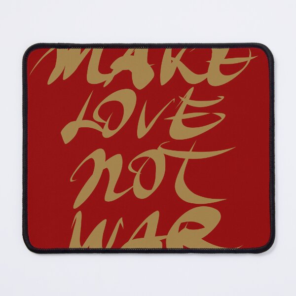 Item preview, make love not war designed and sold by Javier Arizabalo Garcia.