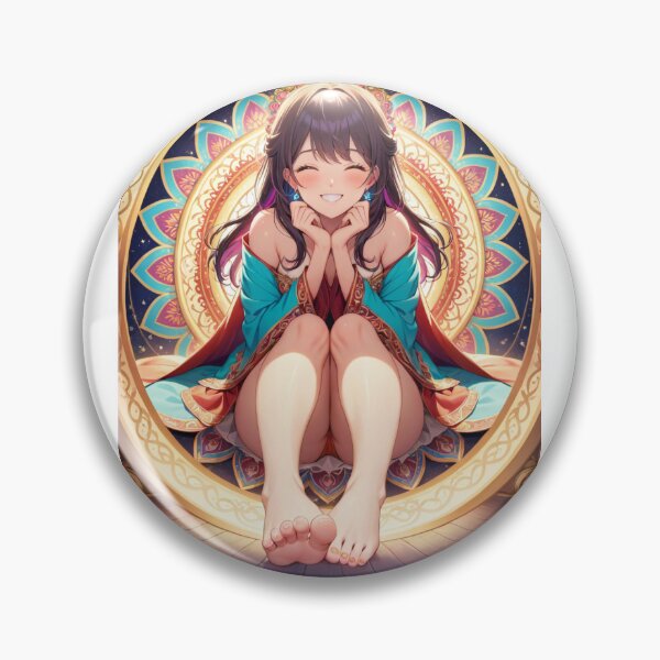 Item preview, Smiling Anime Waifu Cute feet, nice toes, beautiful art princess designed and sold by Anime Lewd and Wonderful. Bong and Dongs..