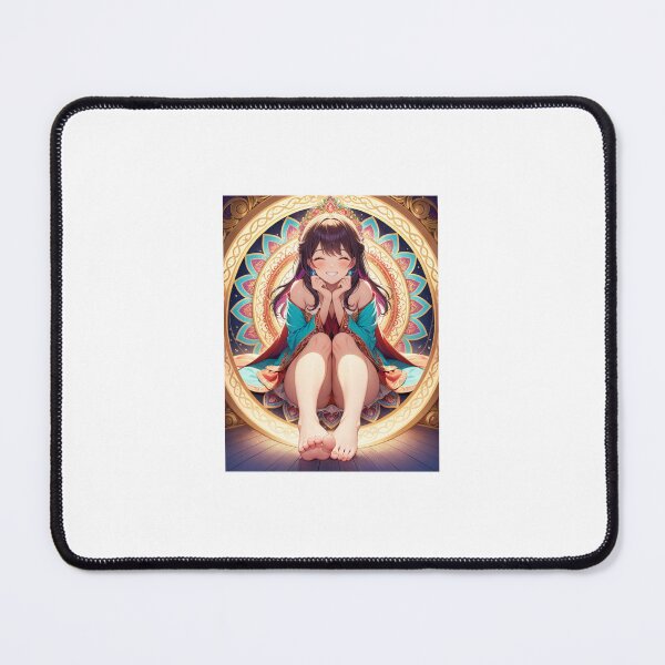 Item preview, Smiling Anime Waifu Cute feet, nice toes, beautiful art princess designed and sold by Anime Lewd and Wonderful. Bong and Dongs..