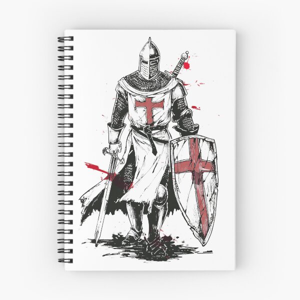 Item preview, Templar Knight with Sword and Shield - Classic Medieval designed and sold by Odd World.