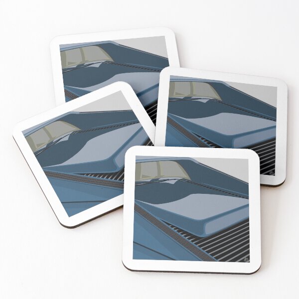 Item preview, Italian 80’s Testarossa Blue Supercar designed and sold by Steve Kidd Art.