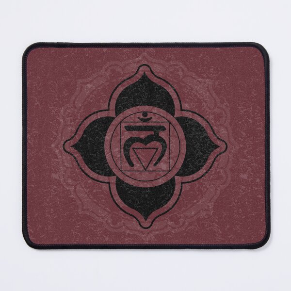 Item preview, Root Chakra Mandala - Wine + Coal designed and sold by Irene Estelle.