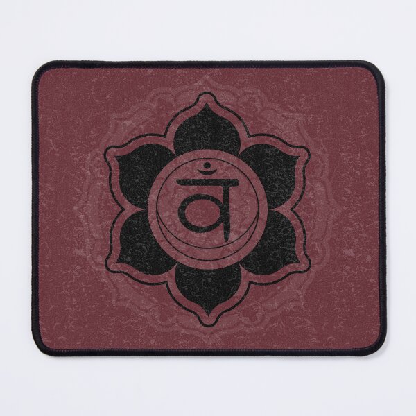 Item preview, Sacral Chakra Mandala - Wine + Coal designed and sold by Irene Estelle.