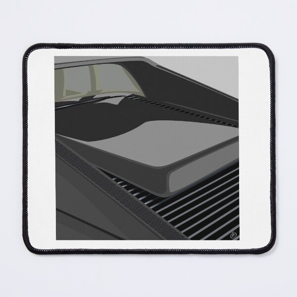 Item preview, Italian 80’s Testarossa Black Supercar designed and sold by Steve Kidd Art.