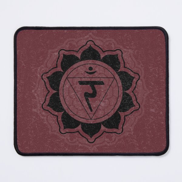 Item preview, Solar Plexus Chakra Mandala - Wine + Coal designed and sold by Irene Estelle.