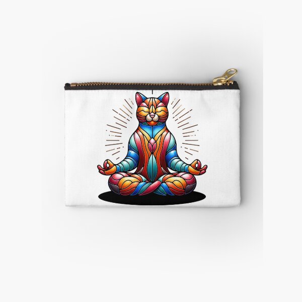 Item preview, Inner Peace Meditating Cat designed and sold by wrdiv73.
