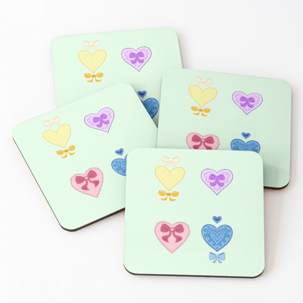 Item preview, Coquette hearts set designed and sold by Cloud-Boy.