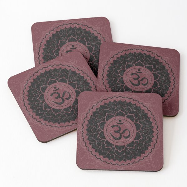 Item preview, Crown Chakra Mandala - Wine + Coal designed and sold by Irene Estelle.