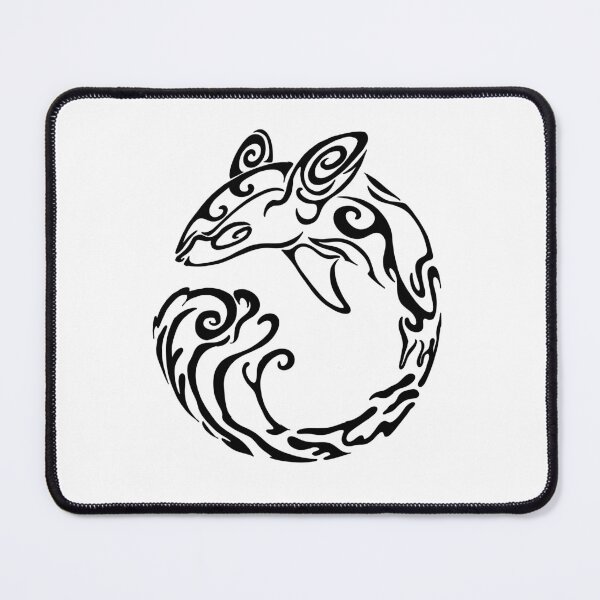 Item preview, Breaching Orca wave circle designed and sold by Artsydragongal.