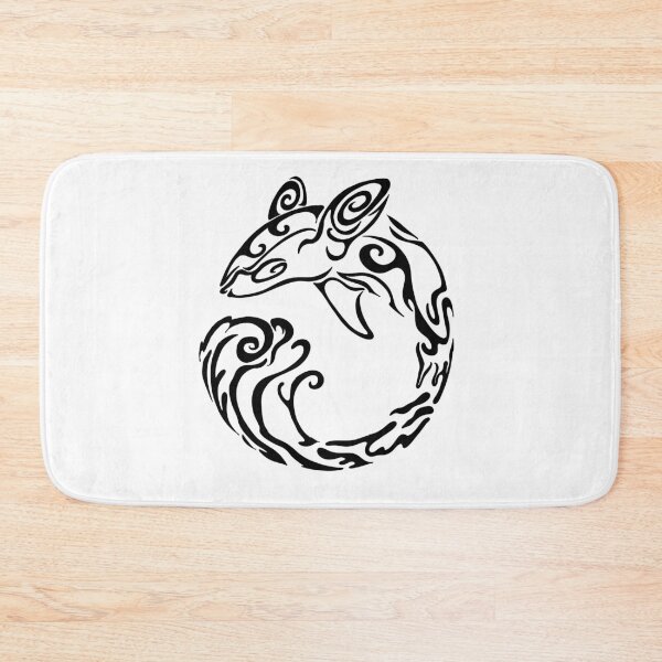 Item preview, Breaching Orca wave circle designed and sold by Artsydragongal.