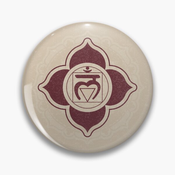 Item preview, Root Chakra Mandala - Dove + Wine designed and sold by Irene Estelle.